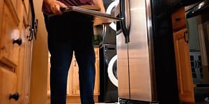 Searching for bakeware storage in kitchens